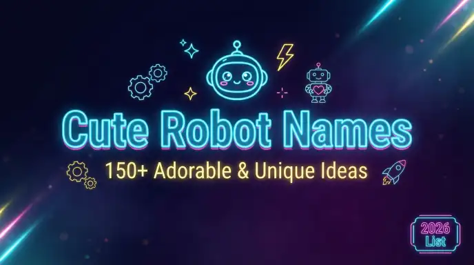 Cute Robot Names: 150+ Adorable & Unique Ideas