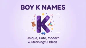 Boy K Names