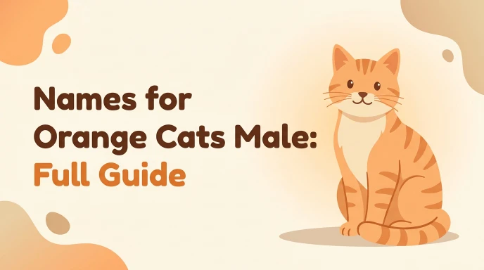 Names for Orange Cats Male