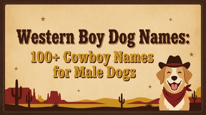 Western Boy Dog Names: